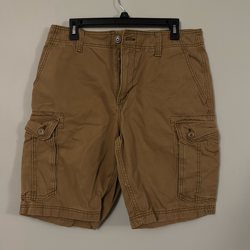 Dark Khaki Men’s Cargo Shorts